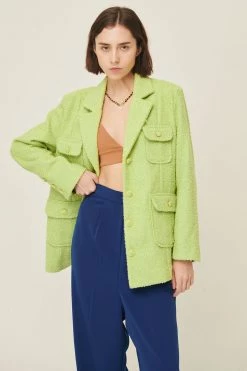 STORETS SALE Anna Pocket Tweed Coat