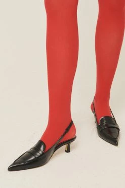 STORETS Shoes Ela Pointed Slingback Pumps