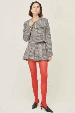 STORETS WHAT'S NEW Haley Houndstooth Jacket