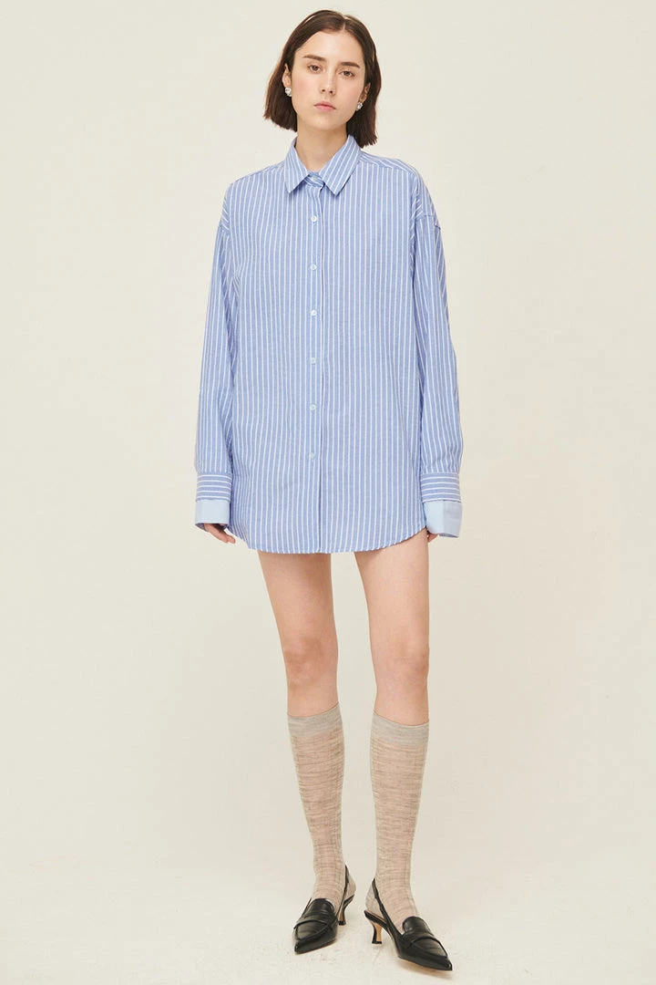 STORETS Lola Layered Sleeves Shirt Dress CLOTHING