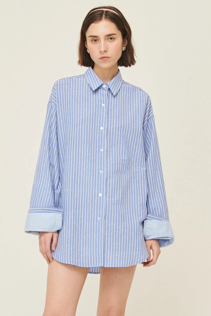 STORETS Lola Layered Sleeves Shirt Dress CLOTHING