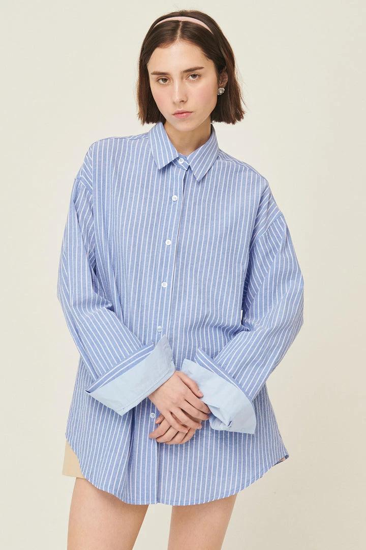 STORETS Lola Layered Sleeves Shirt Dress CLOTHING