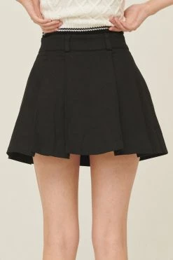 STORETS Sienna Kick Pleats Skirt WHAT'S NEW