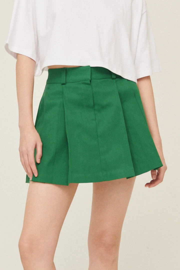 STORETS Sienna Kick Pleats Skirt