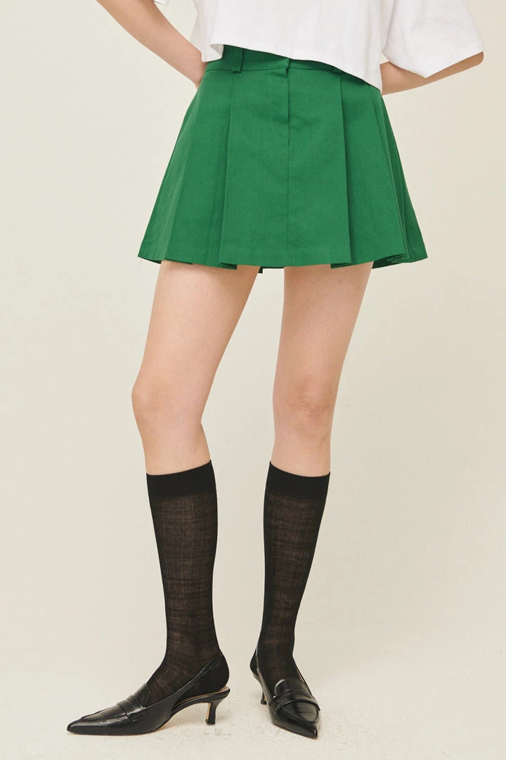 STORETS Sienna Kick Pleats Skirt