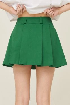 STORETS Sienna Kick Pleats Skirt