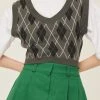 STORETS Loretta Argyle Cropped Vest