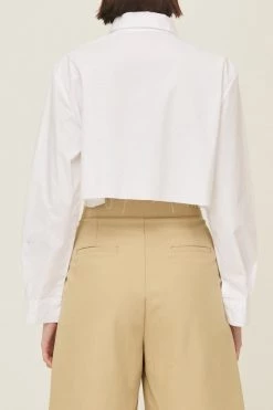 STORETS WHAT'S NEW Suzan Frayed Hem Shirt