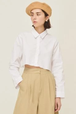 STORETS WHAT'S NEW Suzan Frayed Hem Shirt