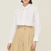 STORETS WHAT'S NEW Suzan Frayed Hem Shirt