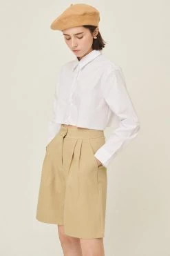 STORETS WHAT'S NEW Suzan Frayed Hem Shirt