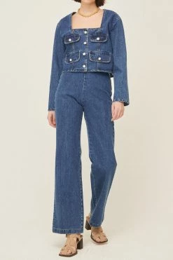 STORETS CLOTHING Harper Straight Leg Jeans