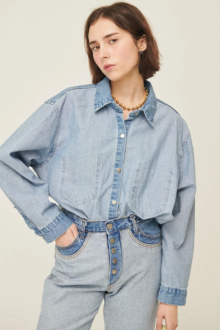 STORETS Angie Oversized Reversible Shirt