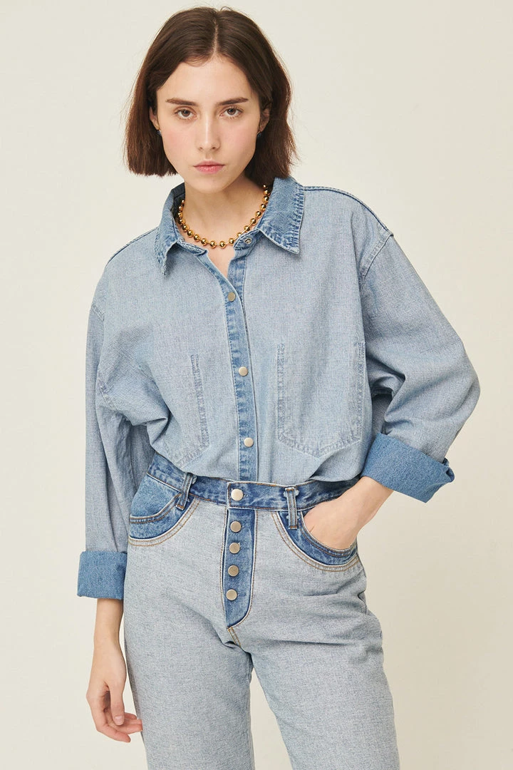 STORETS Angie Oversized Reversible Shirt
