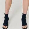 STORETS ACCESSORIES Natalie Open Toe Ankle Sock Boots