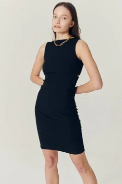 Storets WHAT'S NEW Samantha Back Cut-Out Midi Dress