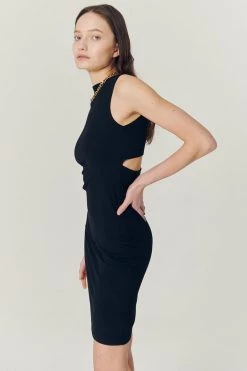 Storets WHAT'S NEW Samantha Back Cut-Out Midi Dress