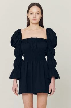 STORETS WHAT'S NEW Clare Balloon Sleeve Mini Dress