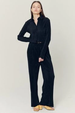 STORETS Peyton Crinkled Pleated Pants WHAT'S NEW