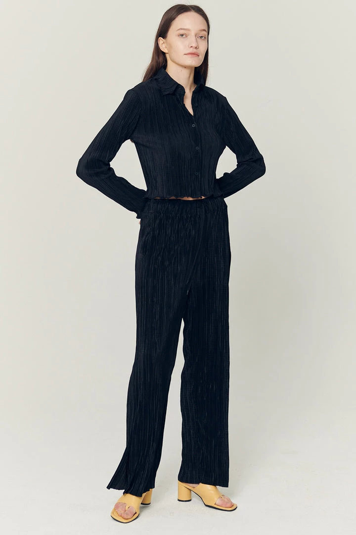 STORETS Peyton Crinkled Pleated Pants WHAT'S NEW