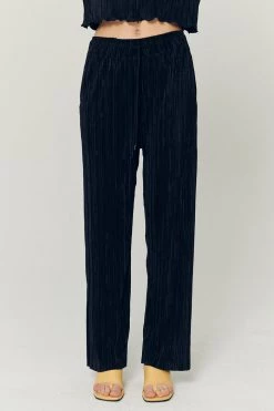 STORETS Peyton Crinkled Pleated Pants WHAT'S NEW