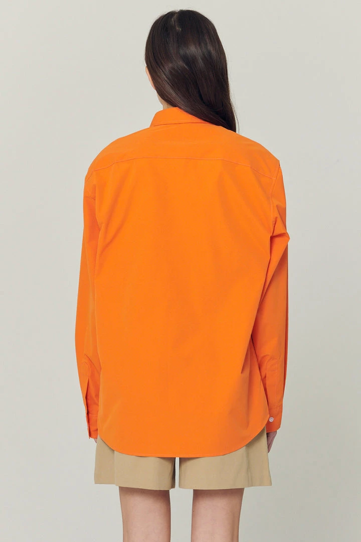 STORETS WHAT'S NEW Leah Boyfriend Buttoned Shirt