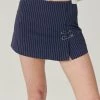 STORETS WHAT'S NEW Etti Low-rise Striped Mini Skirt