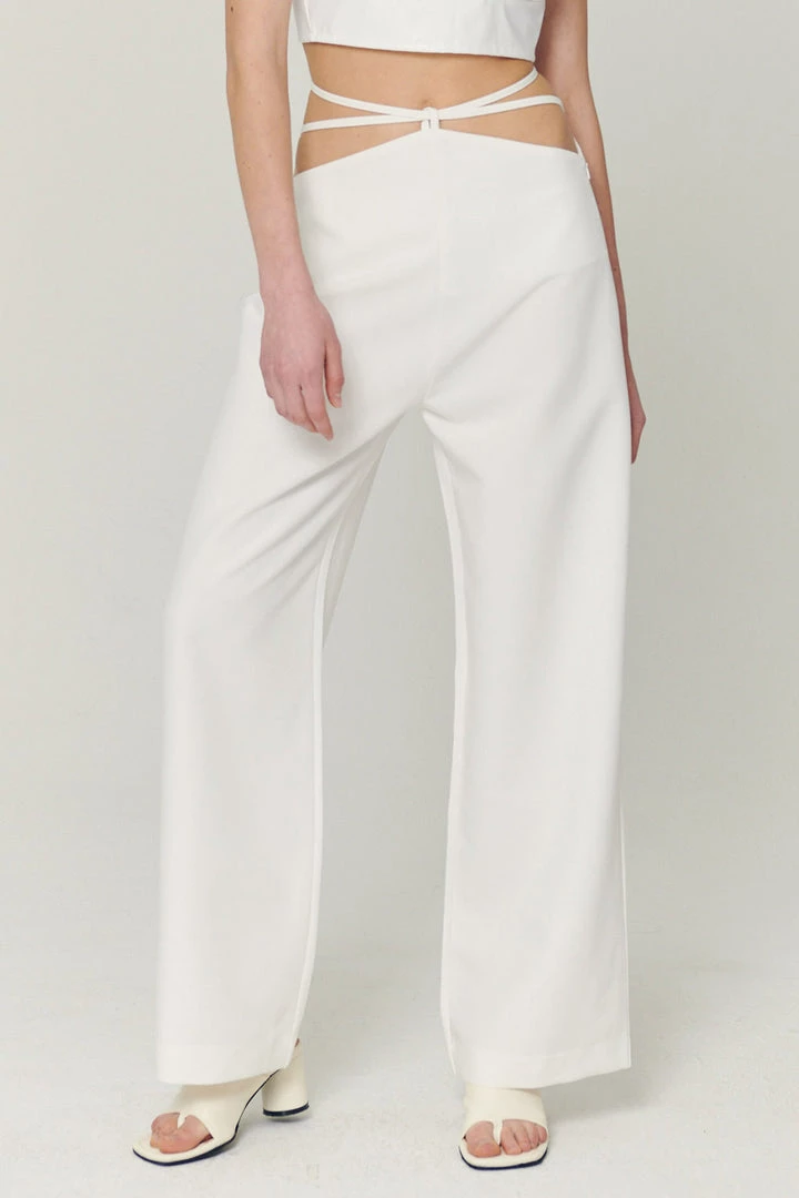 STORETS Thea Wide Leg String Pants WHAT'S NEW