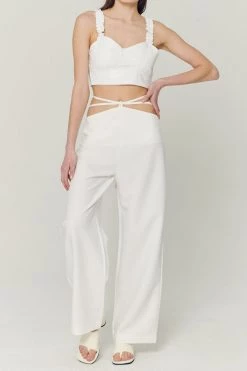 STORETS Thea Wide Leg String Pants WHAT'S NEW