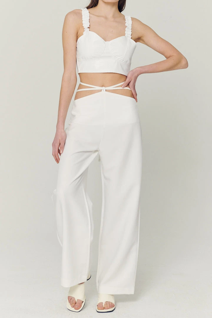 STORETS Thea Wide Leg String Pants WHAT'S NEW