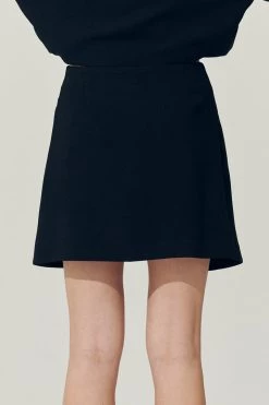 STORETS Sustainable Re:born Eva Tulip Wrap Mini Skirt BOTTOMS