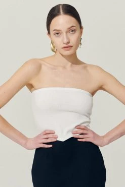 STORETS BEST-SELLERS Dina Pointed Bandeau Top