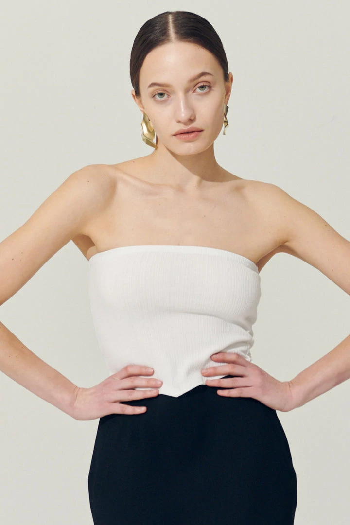 STORETS BEST-SELLERS Dina Pointed Bandeau Top