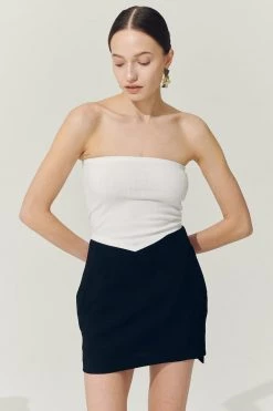 STORETS BEST-SELLERS Dina Pointed Bandeau Top