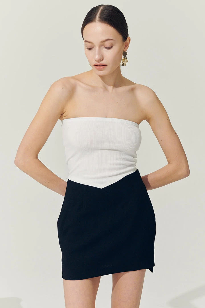 STORETS BEST-SELLERS Dina Pointed Bandeau Top