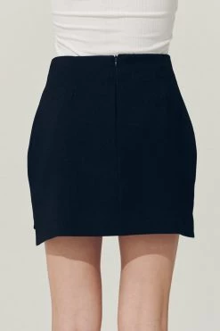 STORETS Sustainable Re:born Bea Edgy Mini Skirt