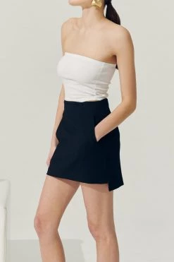STORETS Sustainable Re:born Bea Edgy Mini Skirt