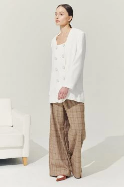 STORETS Sustainable Re:born Sia Double Button Blazer OUTERWEARS