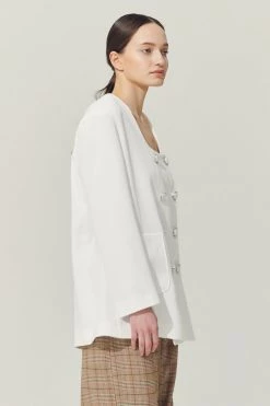 STORETS Sustainable Re:born Sia Double Button Blazer OUTERWEARS