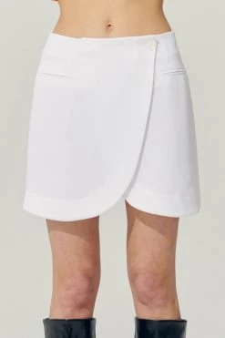 STORETS Sustainable Re:born Eva Tulip Wrap Mini Skirt BEST-SELLERS