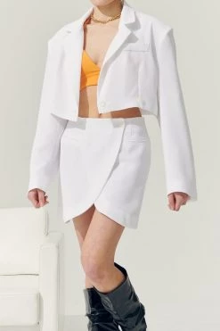 STORETS Sustainable Re:born Eva Tulip Wrap Mini Skirt BEST-SELLERS