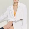 STORETS Sustainable Re:born Eva Two Button Crop Blazer OUTERWEARS