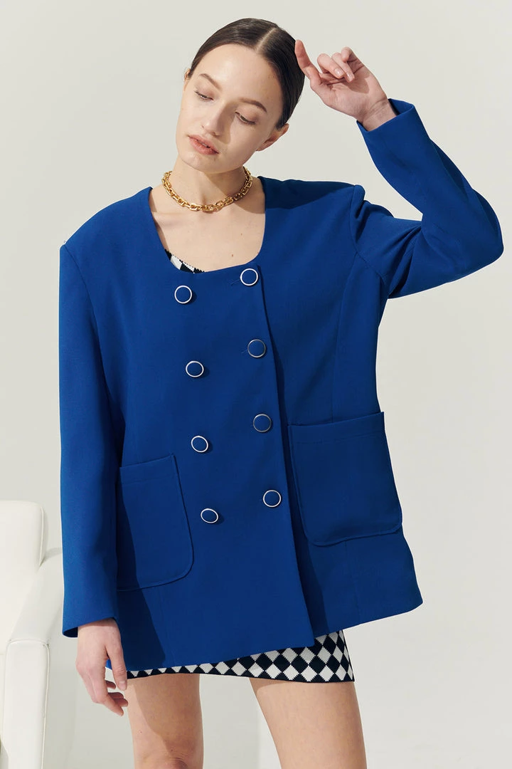STORETS Sustainable OUTERWEARS Re:born Sia Double Button Blazer