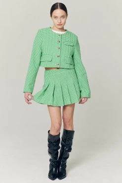 STORETS WHAT'S NEW Haley Houndstooth Jacket