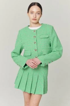 STORETS WHAT'S NEW Haley Houndstooth Jacket