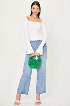 STORETS Letti Rattan Tote CLOTHING