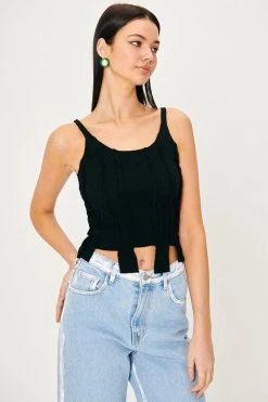 STORETS Nancy Frayed Tank Top CLOTHING