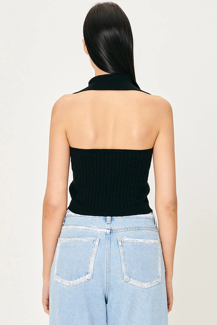 STORETS Avery Knitted Halter Neck Top WHAT'S NEW