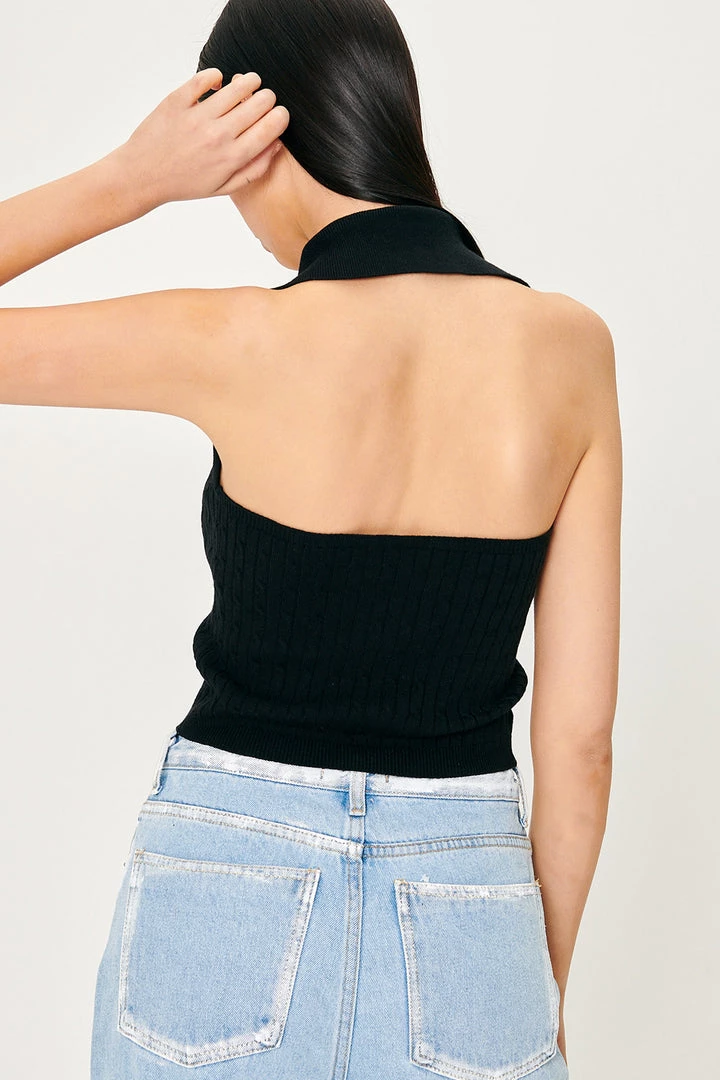 STORETS Avery Knitted Halter Neck Top WHAT'S NEW