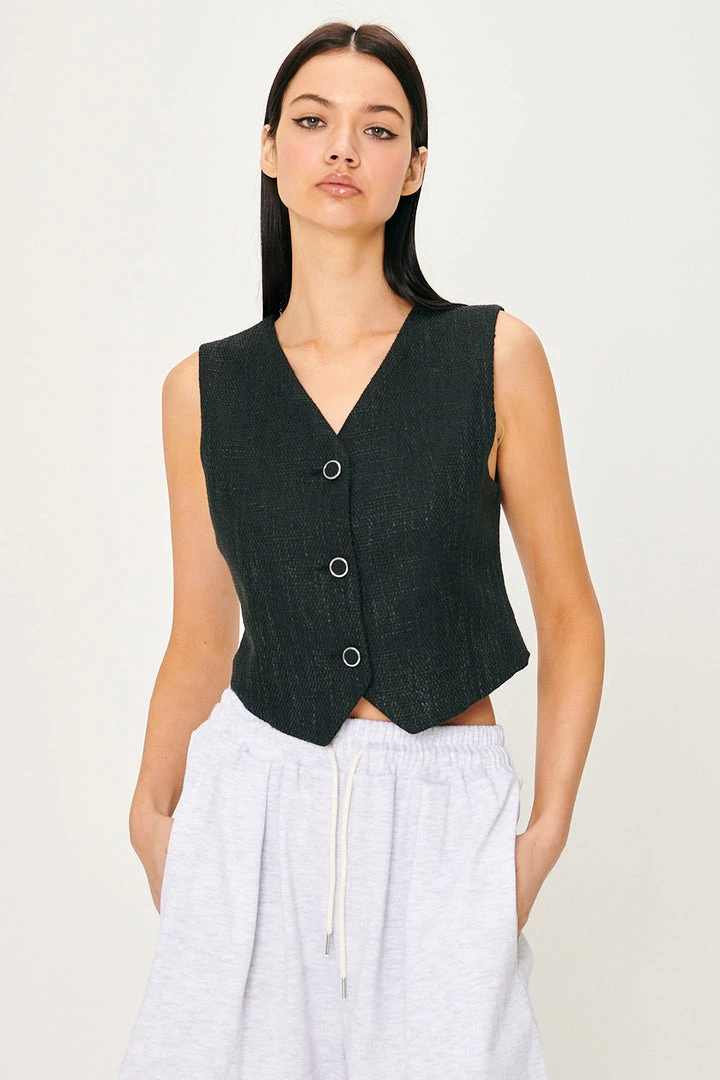 STORETS Savannah Tweed Suit Vest